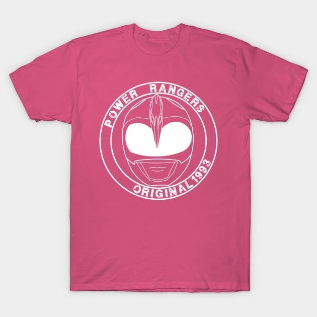 Pink Ranger est. 1993 T-Shirt by SimplePeteDoodles